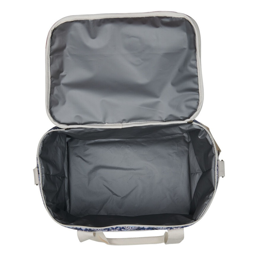 OZtrail Cotton Cooler Bag Waterproof Storage 32.5x23cm Bells Beach Blue