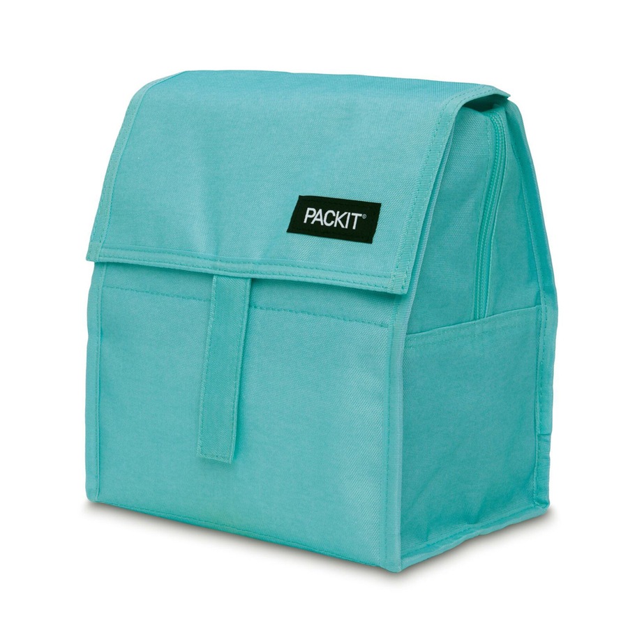 Packit Freezable Lunch Bag Chiller Travel/Outdoor Food Storage Container Mint