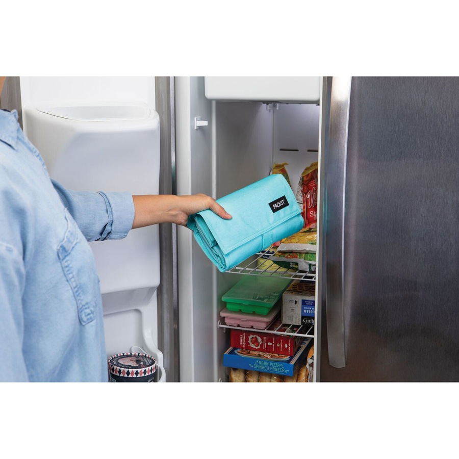 Packit Freezable Lunch Bag Chiller Travel/Outdoor Food Storage Container Mint