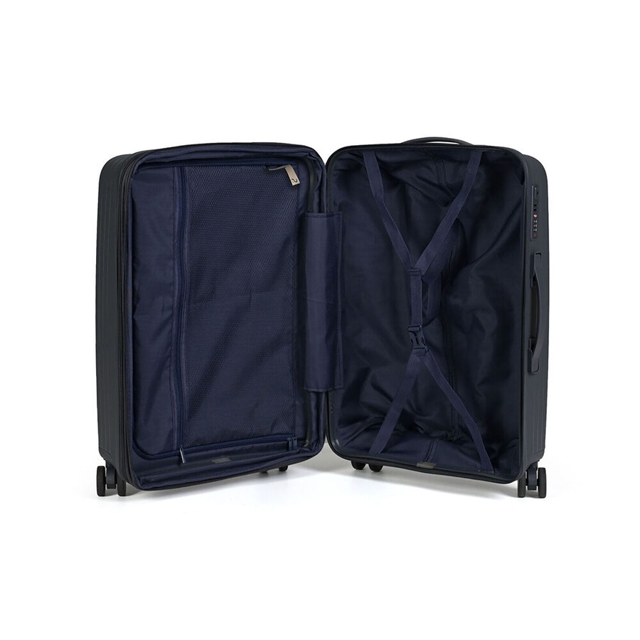 Paklite Altitude Medium Travel Luggage Suitcase Lightweight 66x42cm Navy
