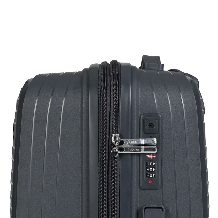 Paklite Altitude Medium Travel Luggage Suitcase Lightweight 66x42cm Navy