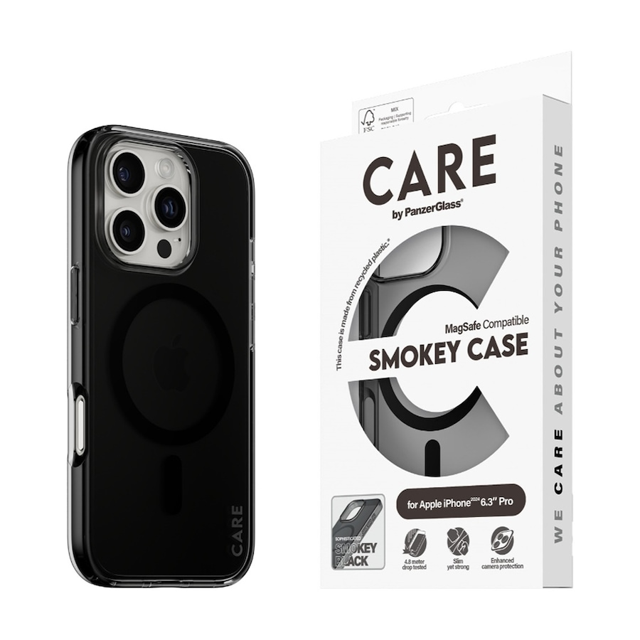 Panzer Flagship Mag-Safe Phone Case for iPhone 16 Pro - Smokey
