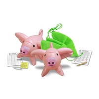 Pass The Pigs 50cm Giant Inflatable Pig Dice Game & Cards 6y+ Family/Kids/Adult