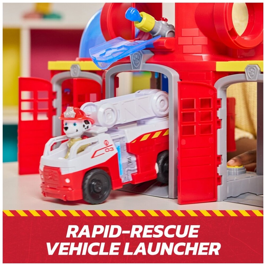 Paw Patrol Fire Rescue Station Command Center Deluxe Childrens Toy Playset 3Y+
