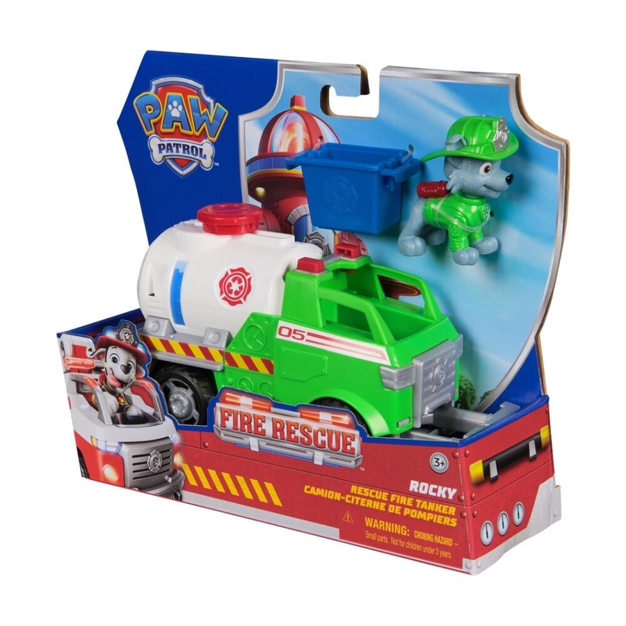 Buy Paw Patrol Rubble Rescue Wheels Vehicle Childrens Toy 3Y+ Assorted ...