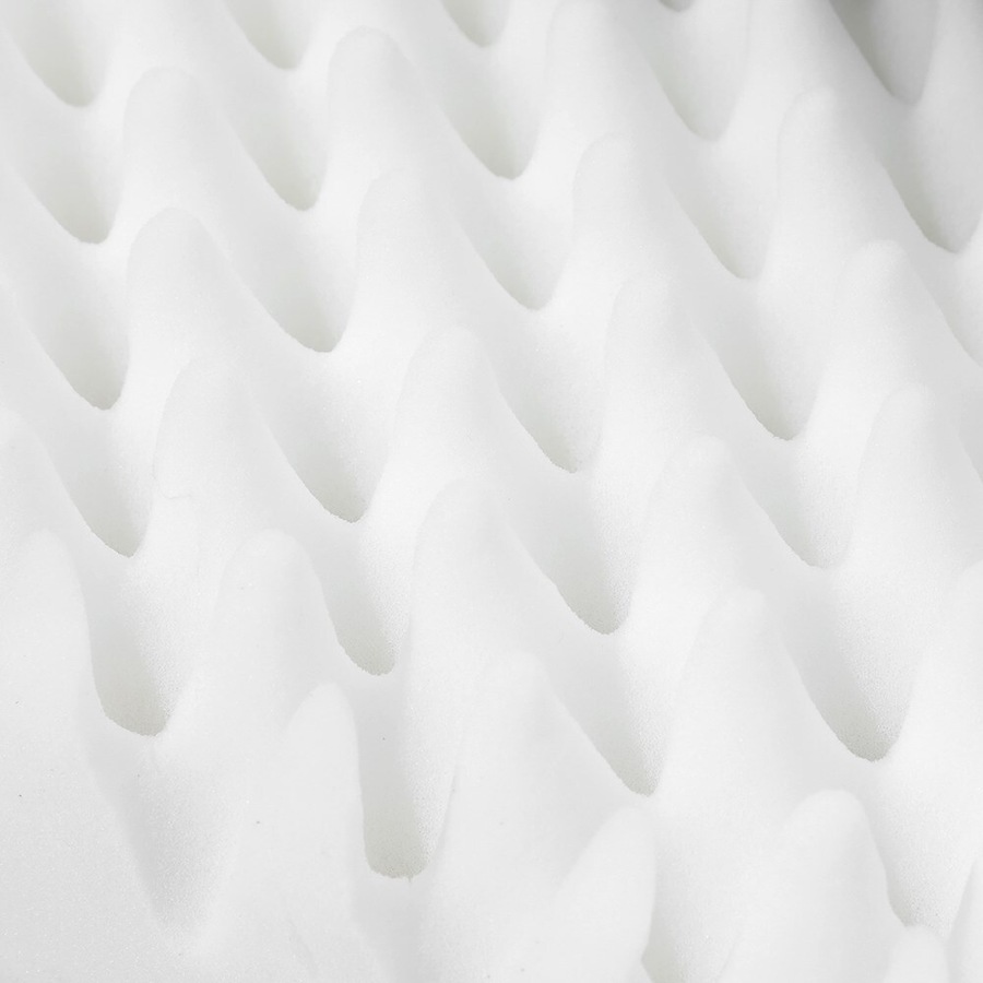 Paws & Claws 100x10cm Orthopedic Pet Dog Cat Bed Rectangle Cushion Grey