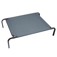 Paws & Claws 110cm Elevated Heavy Duty Raised Pet Dog Bed Hammock X-Large Grey