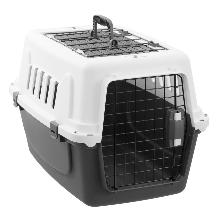 Paws & Claws 58.5cm Pet Dog Carrier Travel Kennel Crate w/ Metal Door Medium