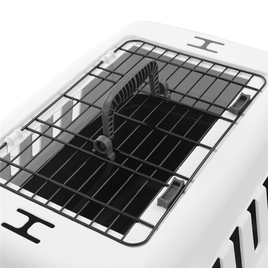 Paws & Claws 58.5cm Pet Dog Carrier Travel Kennel Crate w/ Metal Door Medium