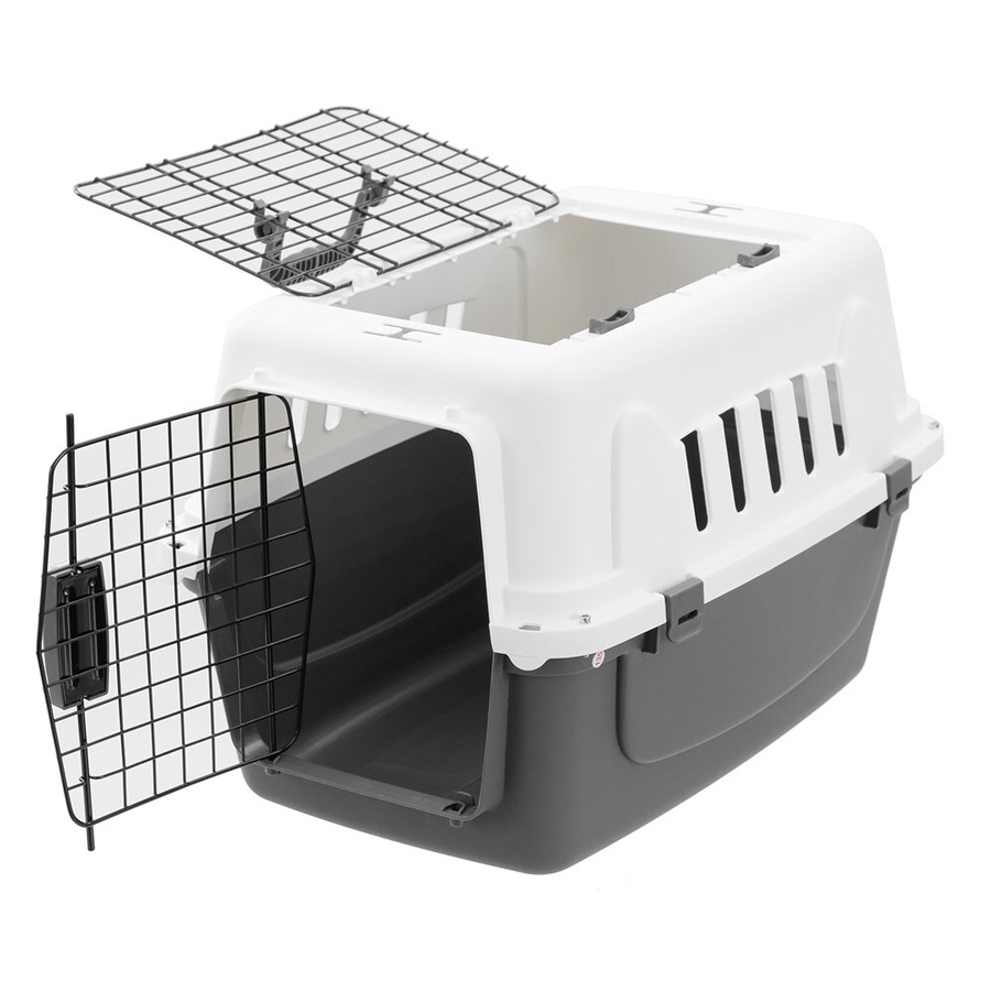 Paws & Claws 58.5cm Pet Dog Carrier Travel Kennel Crate w/ Metal Door Medium