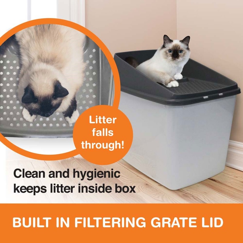 Buy Paws & Claws Hide Away Pet/Kitten/Cat Litter Box w/ Built In