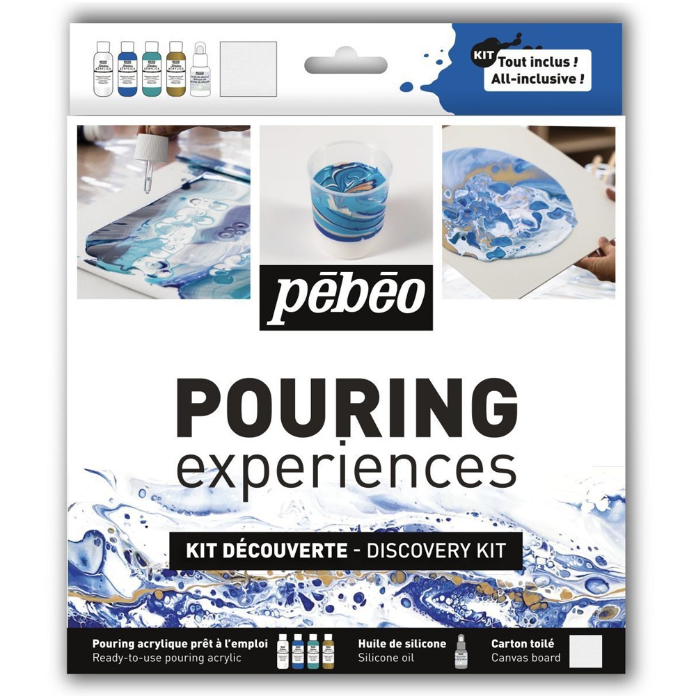 Pebeo Set Pittura Ceramica 6 x 20ml Terracotta Ceramica Artigianale