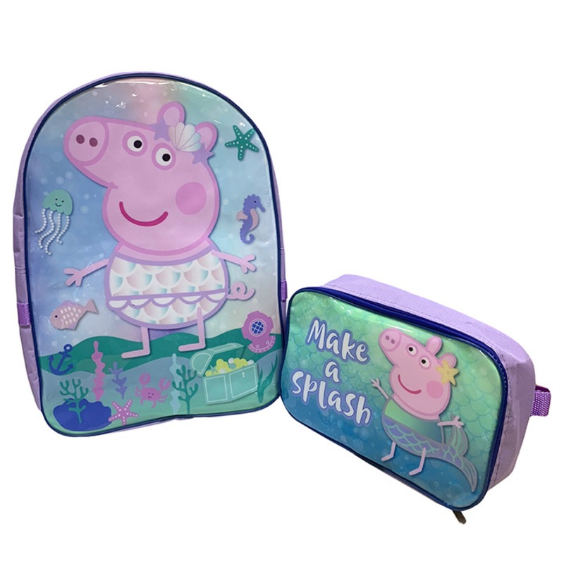 Buy Peppa Pig Mermaid Showbag Kids w/Backpack/Bottle/Sunglass/Headband