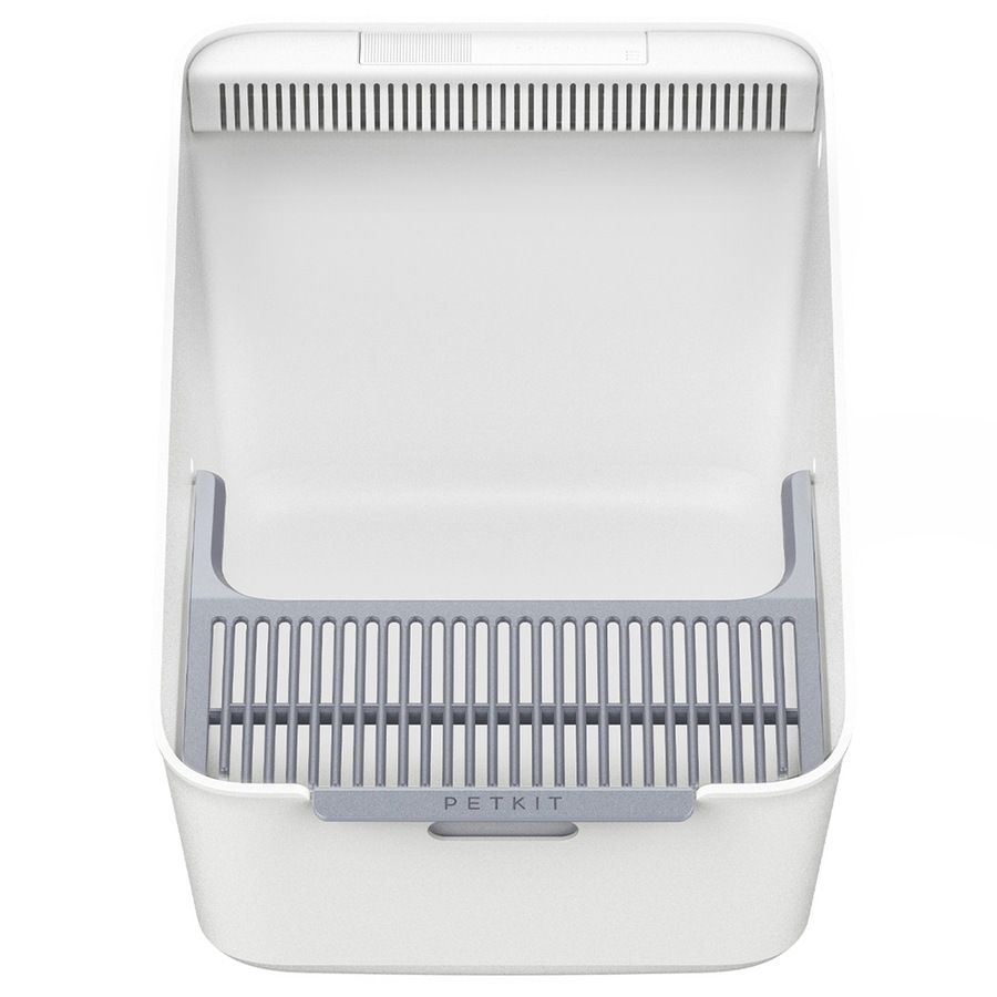 Petkit Pura Cat Litter Tray Box w/ Scoop Pet Kitten Waste Toilet Rectangle White