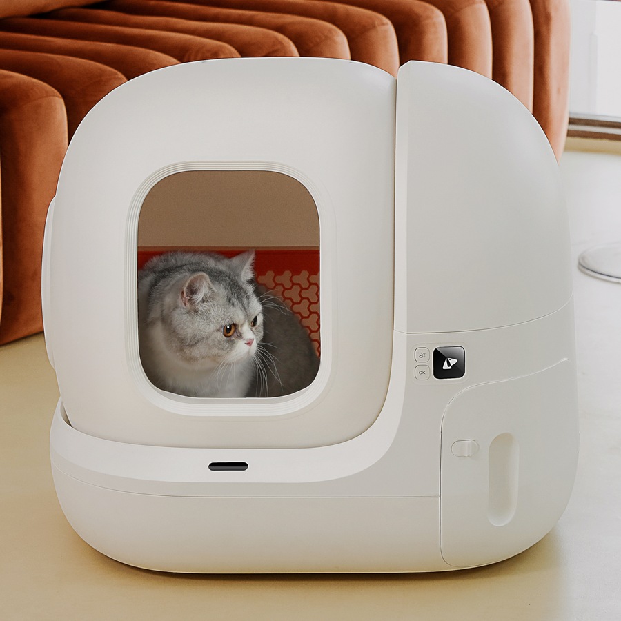 Petkit Pura Max Automated Self-Cleaning Cat Litter Box Pet Kitten Toilet White