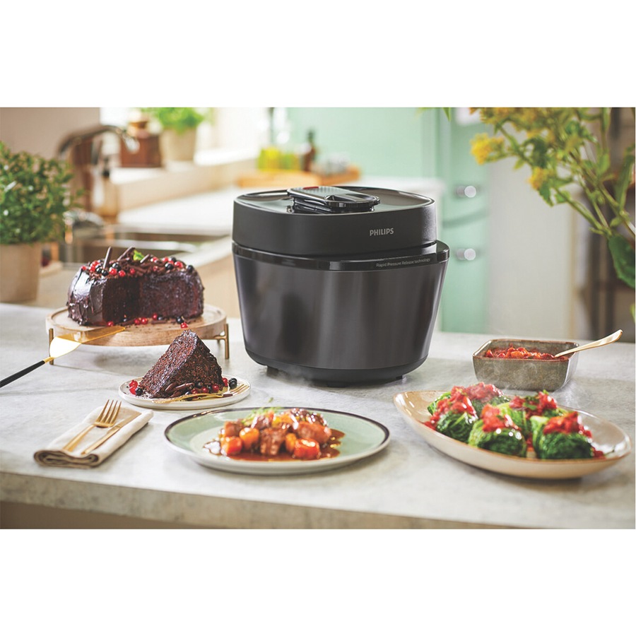 Philips Electric Fast Pressure & Slow Cooker All-In-One Multi-Purpose 1090W 