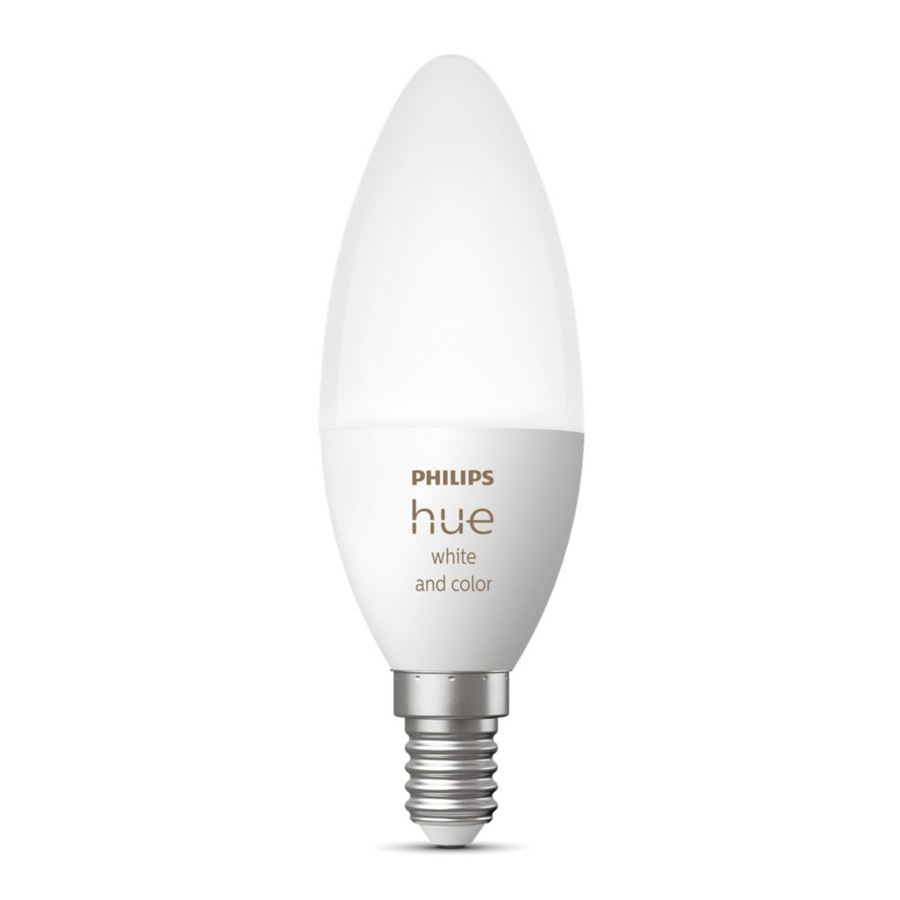 Philips 5.3W Hue White/Color Dimmable Globe LED Light Bulb E14 Bluetooth Control