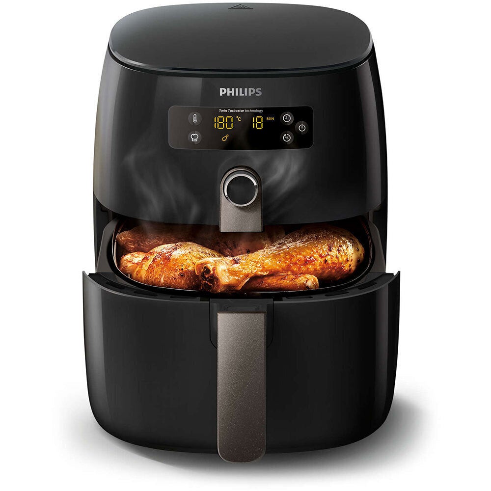 Philips HD9742 1500W Electric Air Fryer Cooker/Roaster/Bake/Grill AirFryer Black