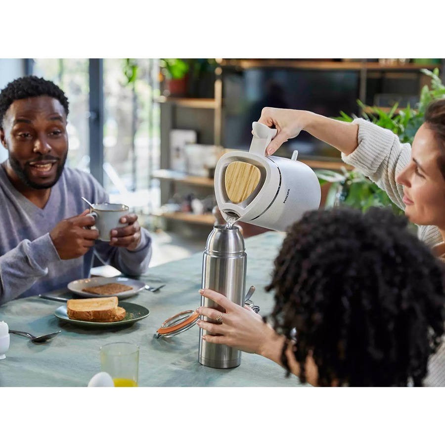 Philips Electric Kitchen Kettle Eco Conscious Collection Bio Plastic 2200W 1.7L