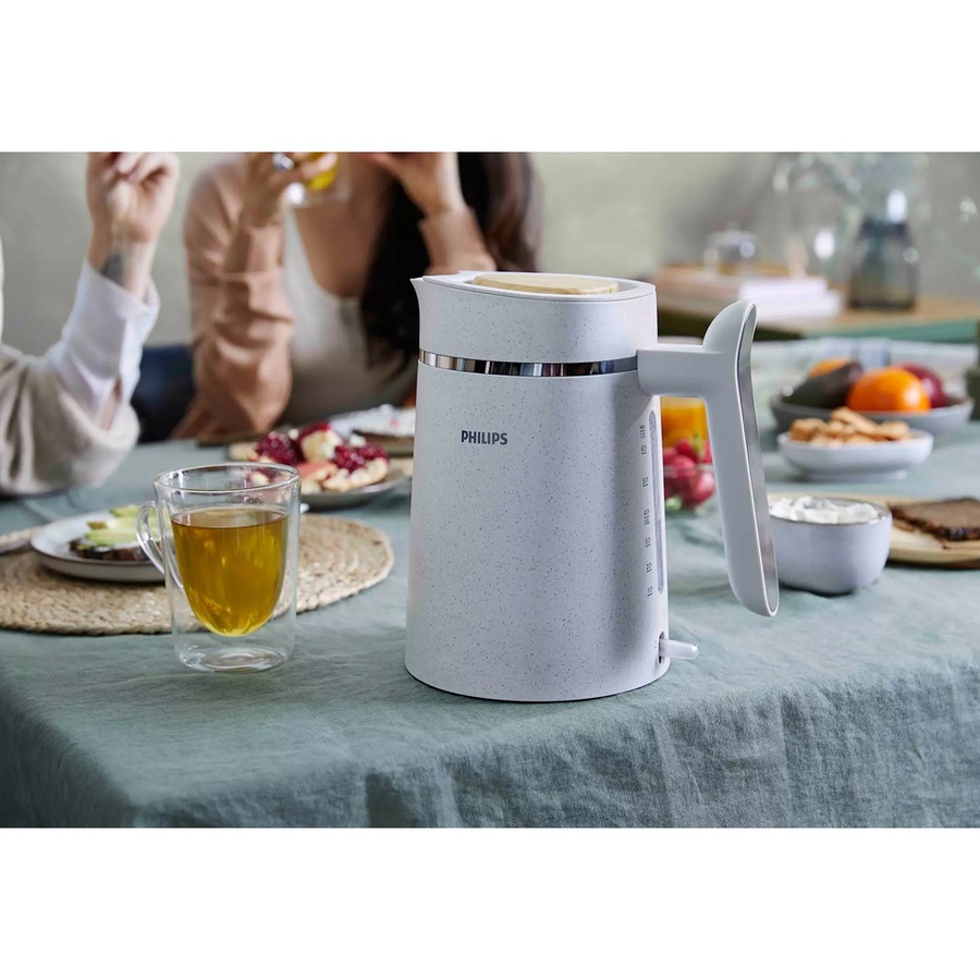 Philips Electric Kitchen Kettle Eco Conscious Collection Bio Plastic 2200W 1.7L