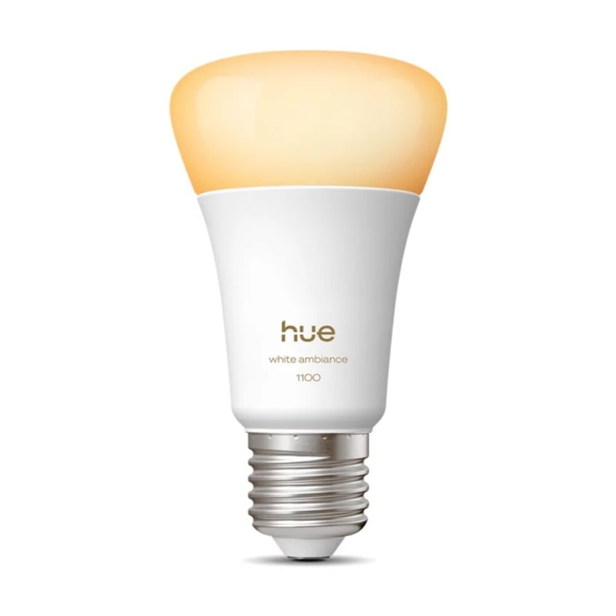Philips Hue 1100 A60 LED White Ambience Brightness Adjustable Lightbulb E27
