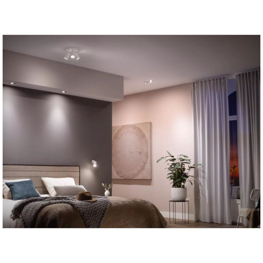 Philips Hue GU10 V3 Smart White Ambience Adjustable Lightbulb 5.7W