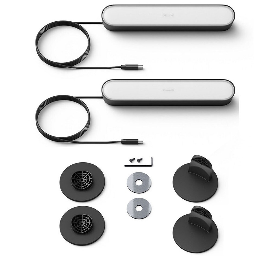 Philips Hue Indoor Play LED Light/Lighting Bar Base Double White/Colour Ambiance