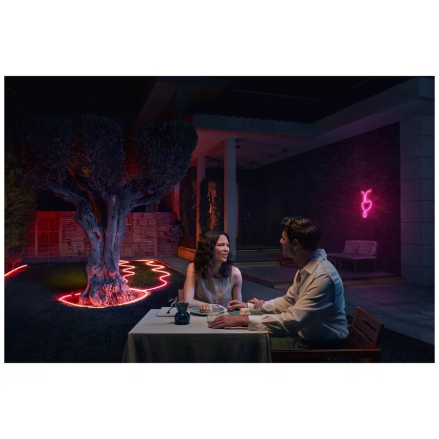 Philips Hue Neon Outdoor Smart LED Multicolour Strip Light 5M