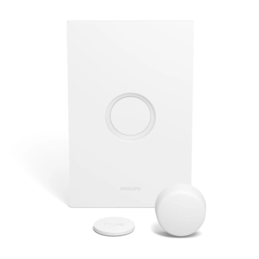 Philips Hue Smart Wall Mount Button W/Adaptive Lighting Wireless