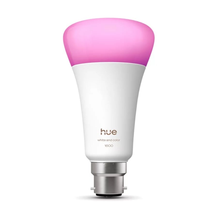 Philips Hue White/Colour Ambience 1600lm A67 E27 Smart LED Lightbulb 15W