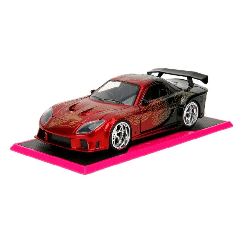 Buy Pink Slips 1995 Mazda RX-7 Widebody Kids Diecast Vehicle Toy 1:24 ...