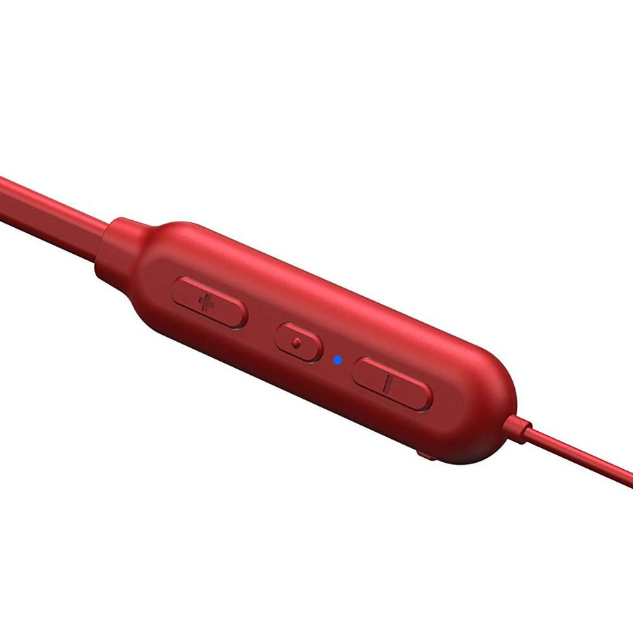 Pioneer Wireless Bluetooth In Ear Neckband Earphones Headphones/Headset Mic Red