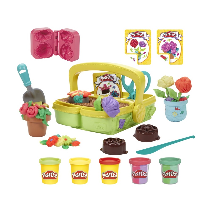 Playdoh Blooming Flowers Modeling Compound Kids Pretend Play Toy Multicolour