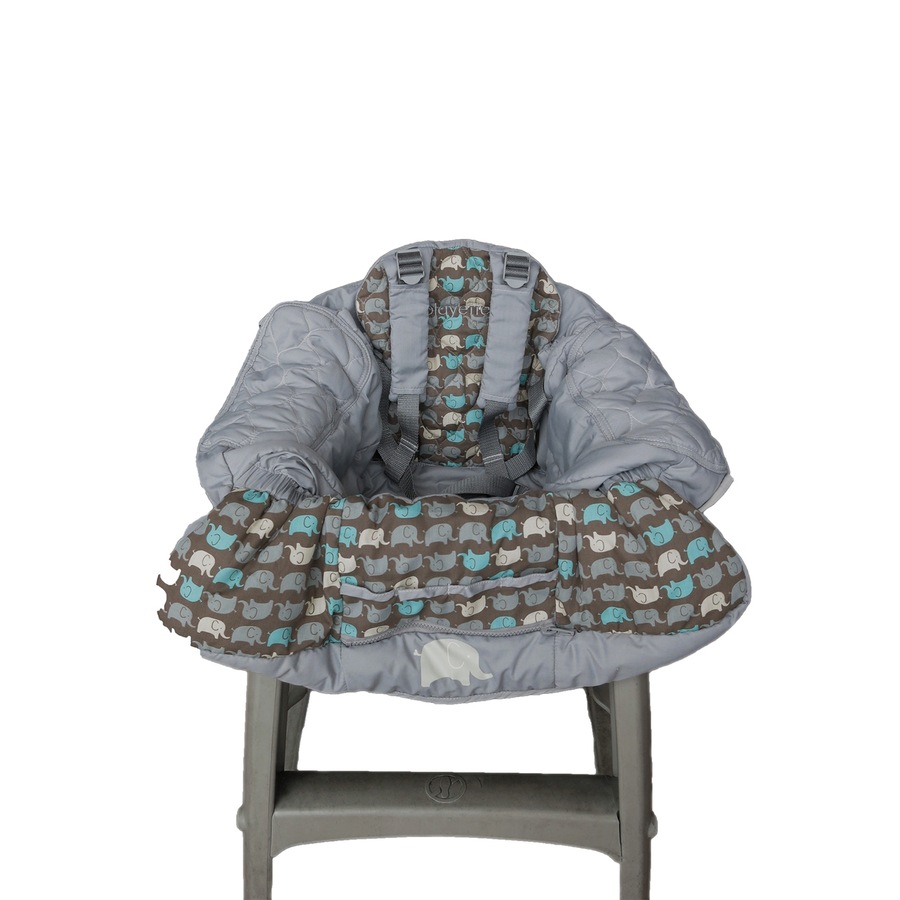 Playette Protective Cover For Shopping Trolley/Baby High Chair Butterfly Dots