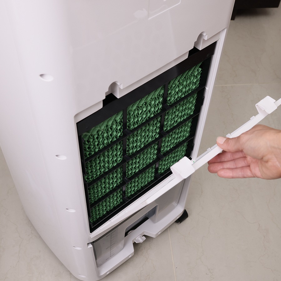 Polar Breeze Deluxe 15L/200W Indoor Air Cooler Portable Home Cool Fan White