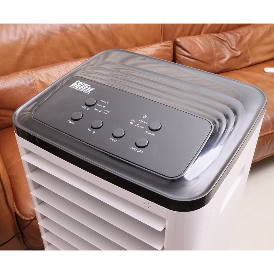 Polar Breeze Deluxe 15L/200W Indoor Air Cooler Portable Home Cool Fan White