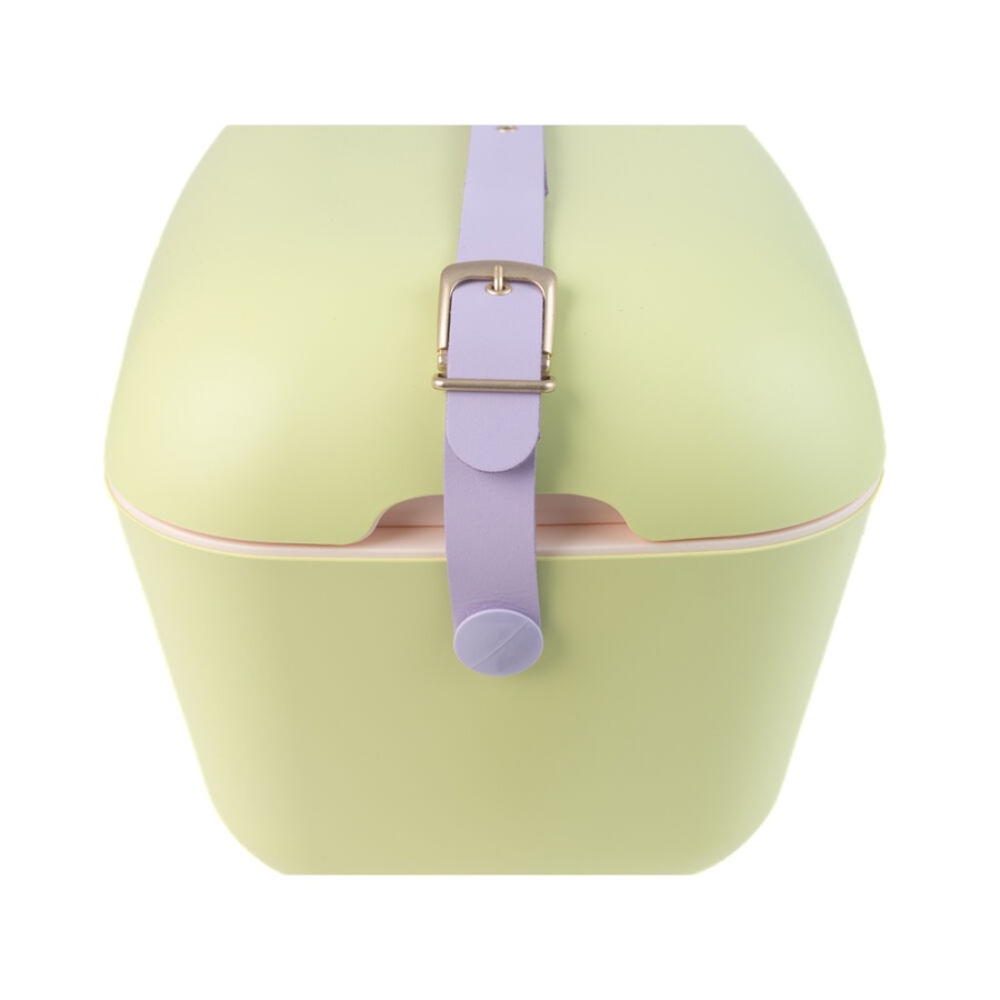 Polarbox Pop Insulated 20L Food Drink Cooler Box 44.7x30.2x28.9cm Lime/Lilac