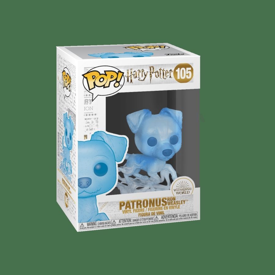 Pop! Funko Vinyl Harry Potter Patronus Ron #105 Figurine Collectable Toy 3y+