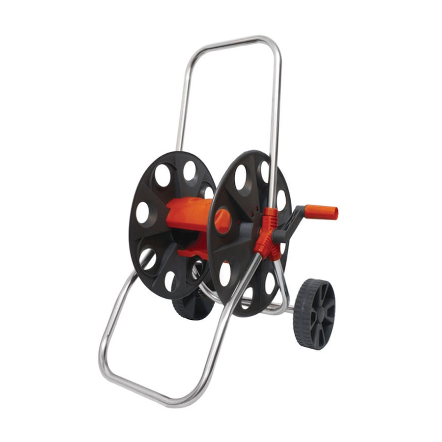 Portable Durable Metal Hose Reel On Wheels Garden Maintenance/Plant Care