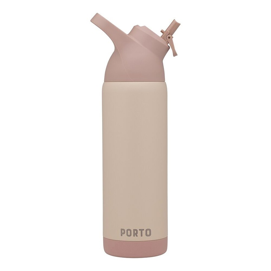 Porto Atlas Vacuumed Insulated Water Bottle Portable Travel Flask 700ml Pink
