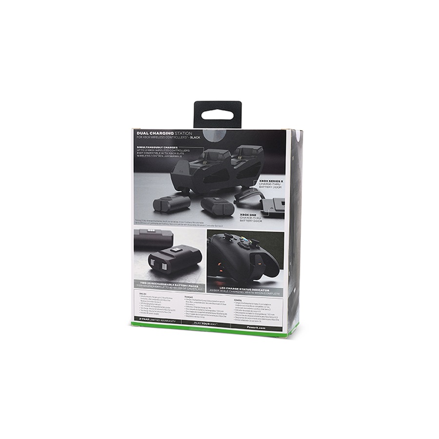 PowerA Duo Controller Charging Station For Xbox One/Xbox Series - Black