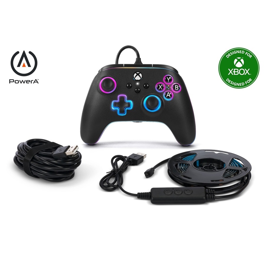 Powera Xbox Series S/X Advanced 3m Wired Controller RGB Lumectra w/3.5mm Jack