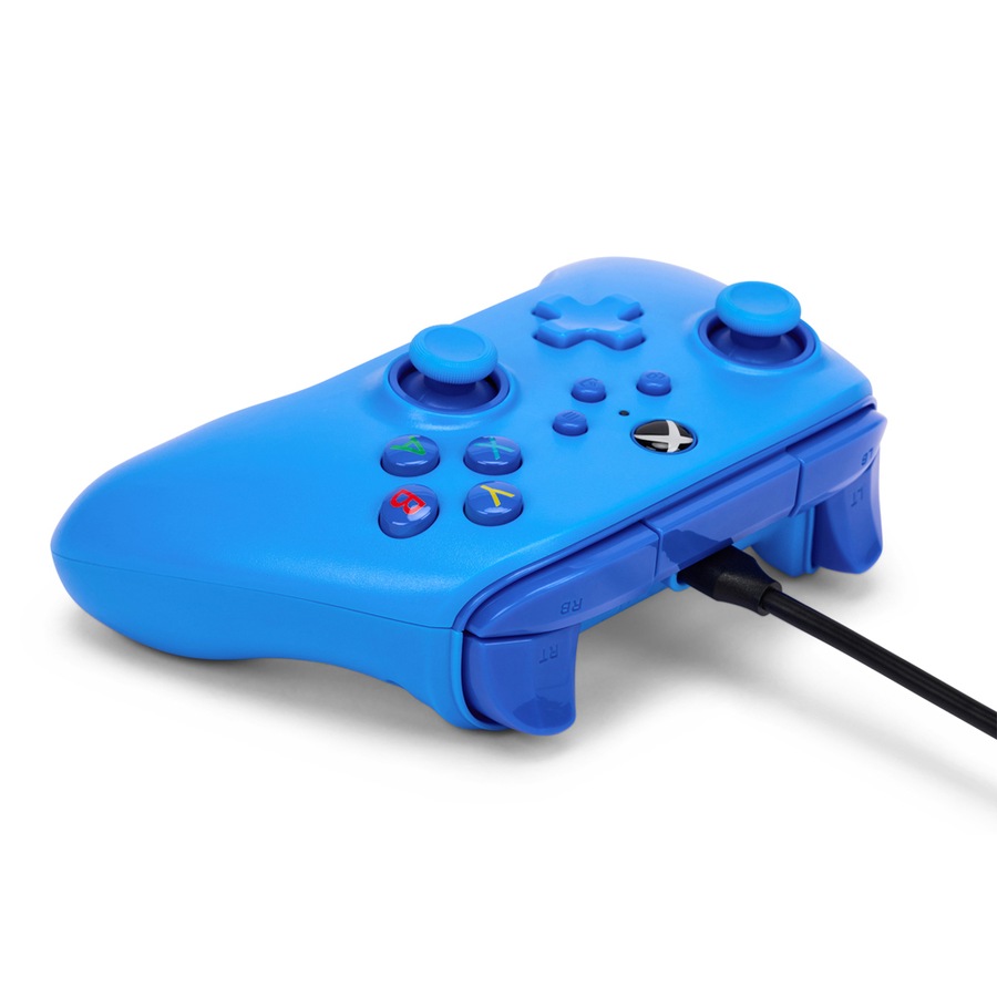 Powera Xbox Series X/S Compatible 10ft/3m Wired Gaming Controller Blue USB-C