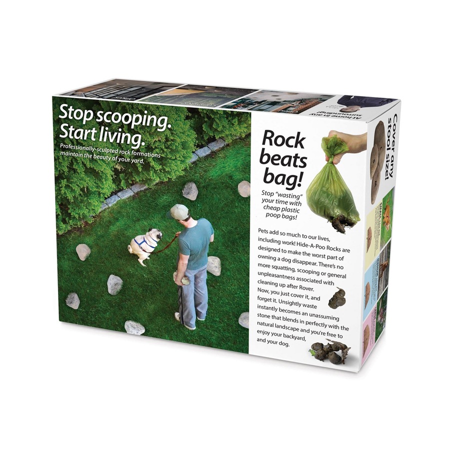 Prank-O Prank Empty Gift Box Storage Party Funny/Joke Fake 28.5cm Hide-A-Poo