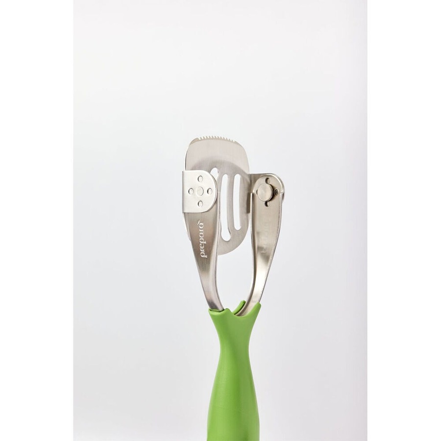 Prepara Stainless Steel Avocado Flip Masher Press Ricer 21.75cm Green