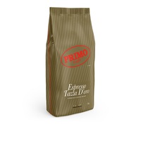 Primo Caffe Espresso Tazza D'oro 1kg Coffee Beans Light Roast Intsy 3 Hot Drink