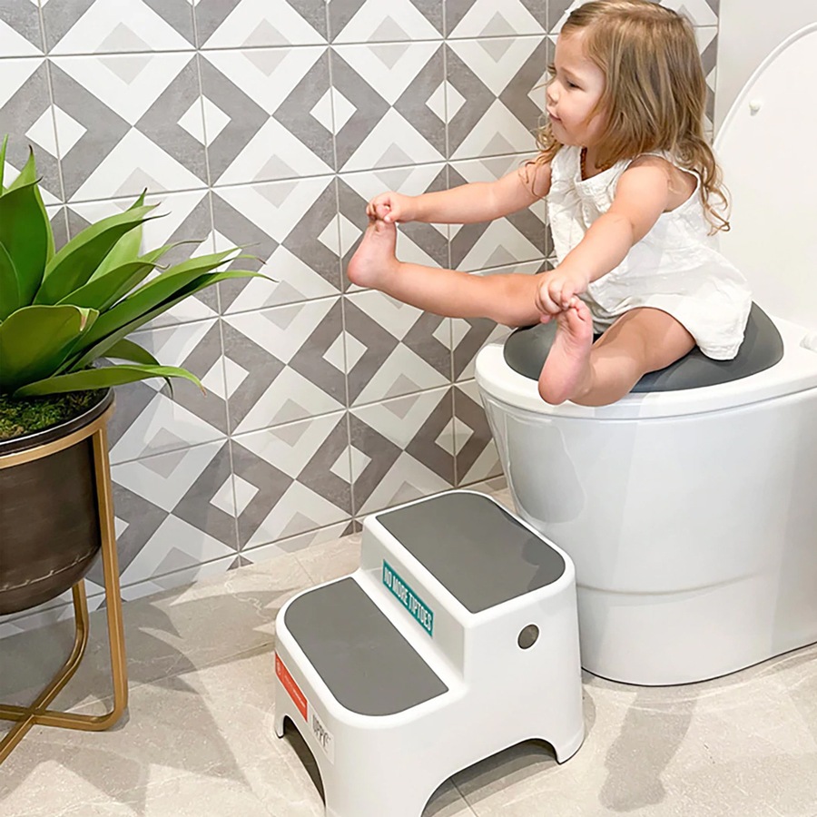 Prince Lionheart WeePod Kids/Childrens Toilet Trainer Seat Basix Galactic Grey