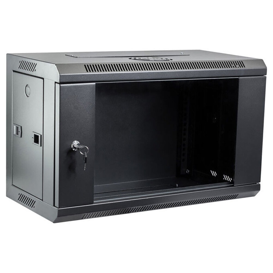 Pro2 6RU Wall Mount Cabinet Assembled Server Rack w/ Glass Door 600x300mm