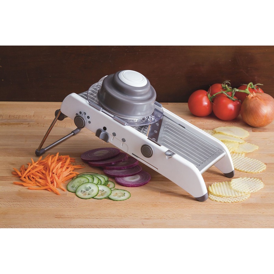 Progressive PL8 Professional Vegetable Mandoline Slicer w/ Adjustable Blades