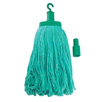 Pullman Durable Floor Mop Replacement Head for Domestic/Commercial Use Green